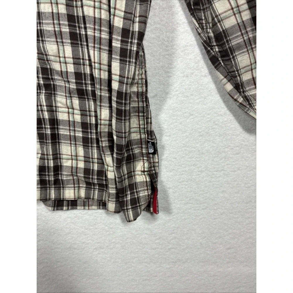 North Face Plaid Flannel Explore Fund Hiking Long Sleeve Cabincore Mens‎ 2XL